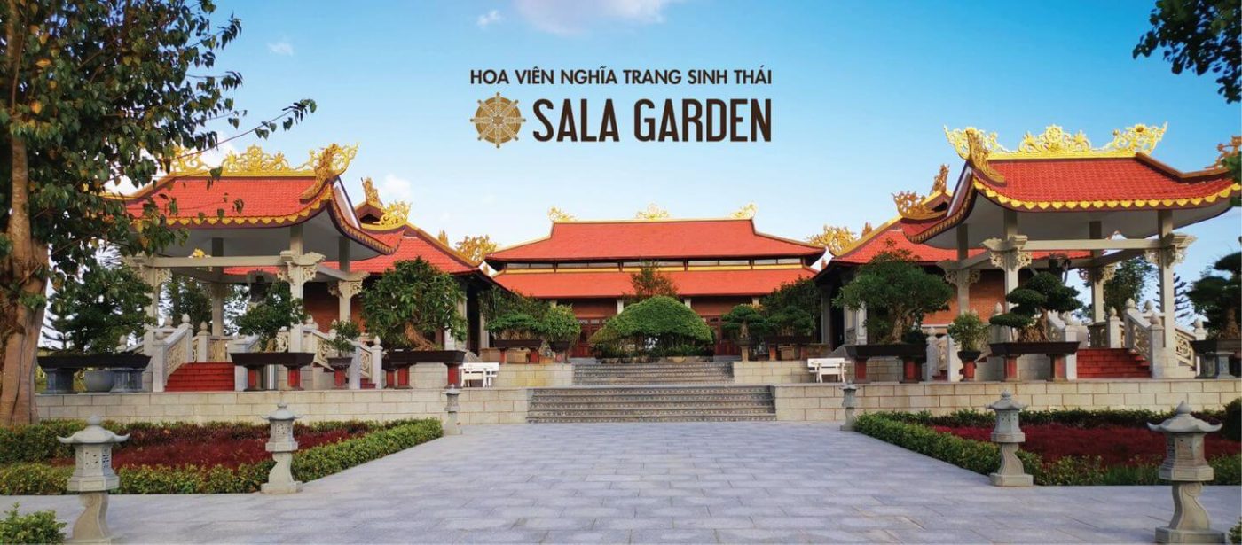 banner hoa viên sala garden