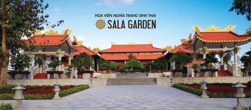 banner hoa viên sala garden