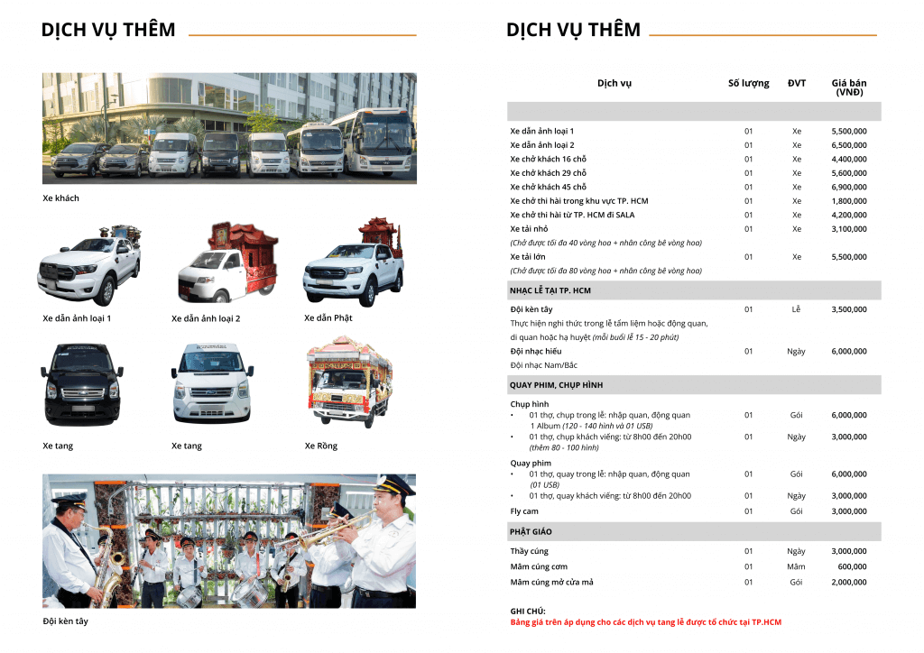 dịch vụ xe tại salagarden