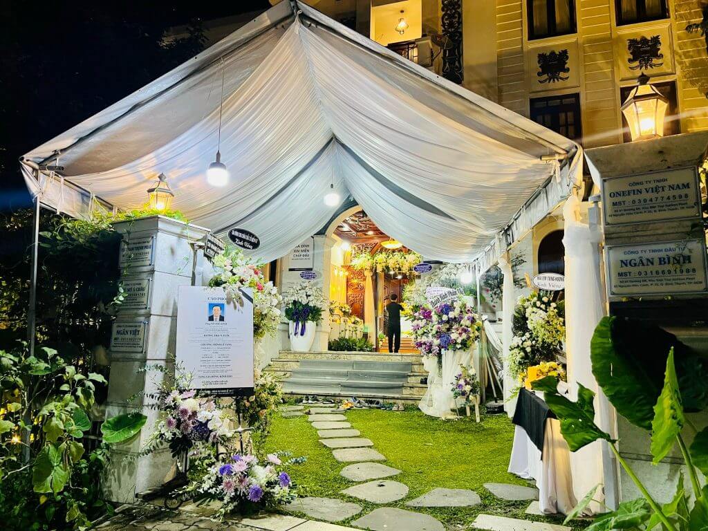 hình thực tế dịch vụ tang lễ trọn gói