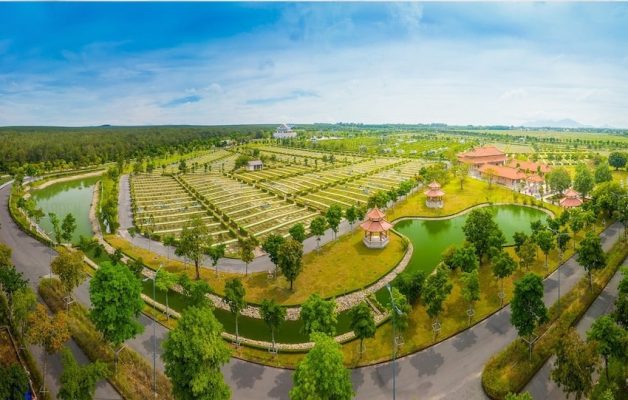 cảnh quan hoa viên nghĩa trang sinh thái sala garden